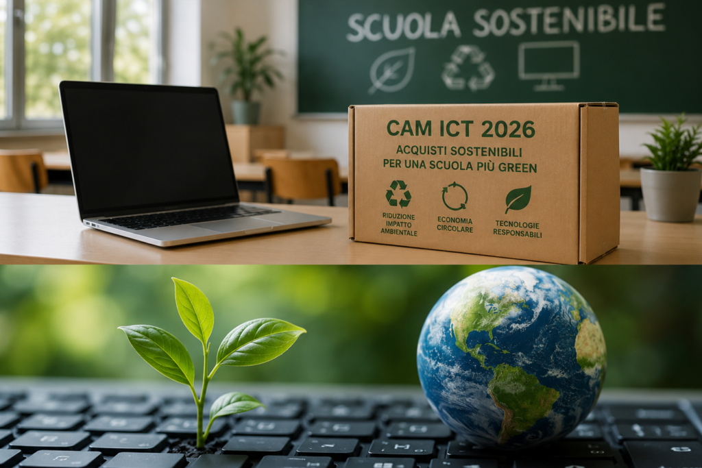Nuovi CAM ICT 2026: cambia il modo di acquistare tecnologia nelle scuole